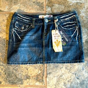 Laguna Beach jean skirt